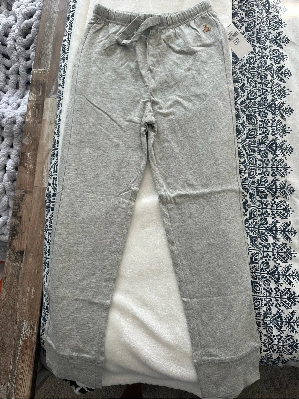 GAP Light Gray Kids Sweatpants with Drawstring